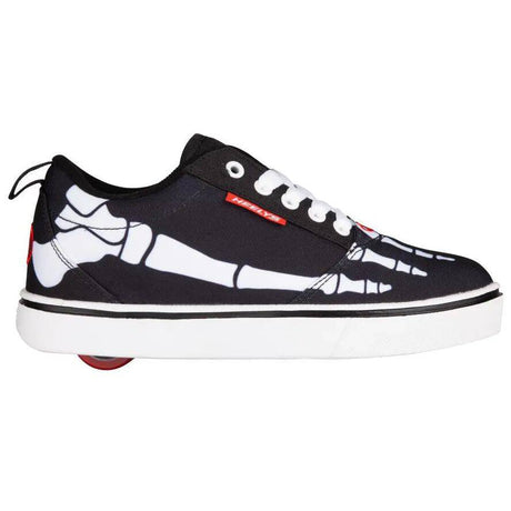 Heelys Pro 20 Prints - Black/White/Red/Skeleton