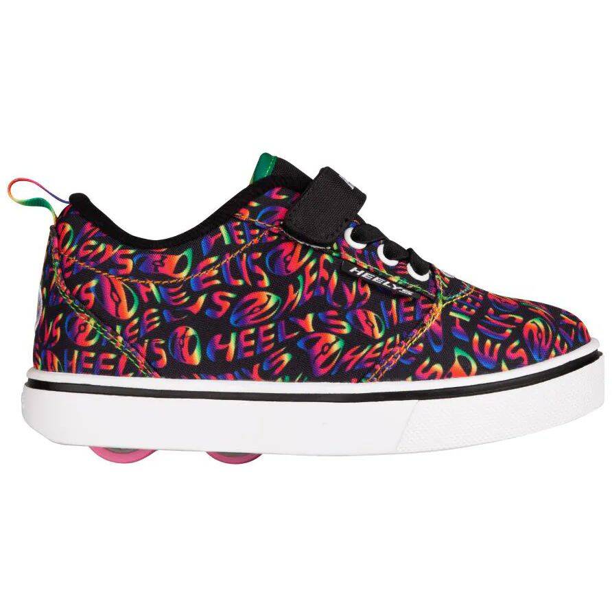 Heelys X2 Pro 20 - Black/Rainbow Heelys Repeat