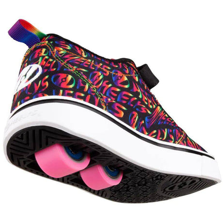 Heelys X2 Pro 20 - Black/Rainbow Heelys Repeat