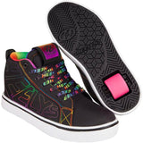 Heelys Racer 20 Mid - Black/Rainbow UK 3