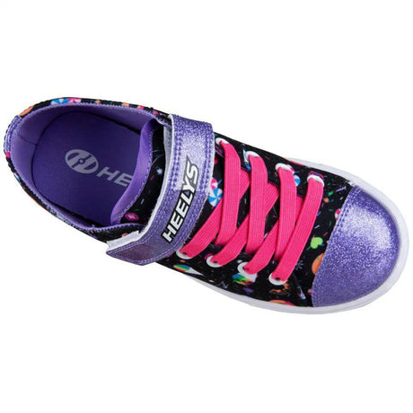 Heelys Snazzy X2 - Black/Rainbow/Sweets