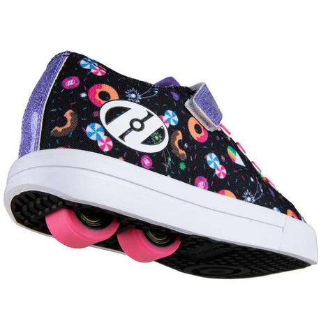 Heelys Snazzy X2 - Black/Rainbow/Sweets