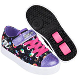 Heelys Snazzy X2 - Black/Rainbow/Sweets UK 3