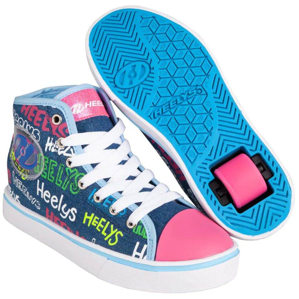 Heelys Splint - Blue/Denim/Multi Logo UK 6
