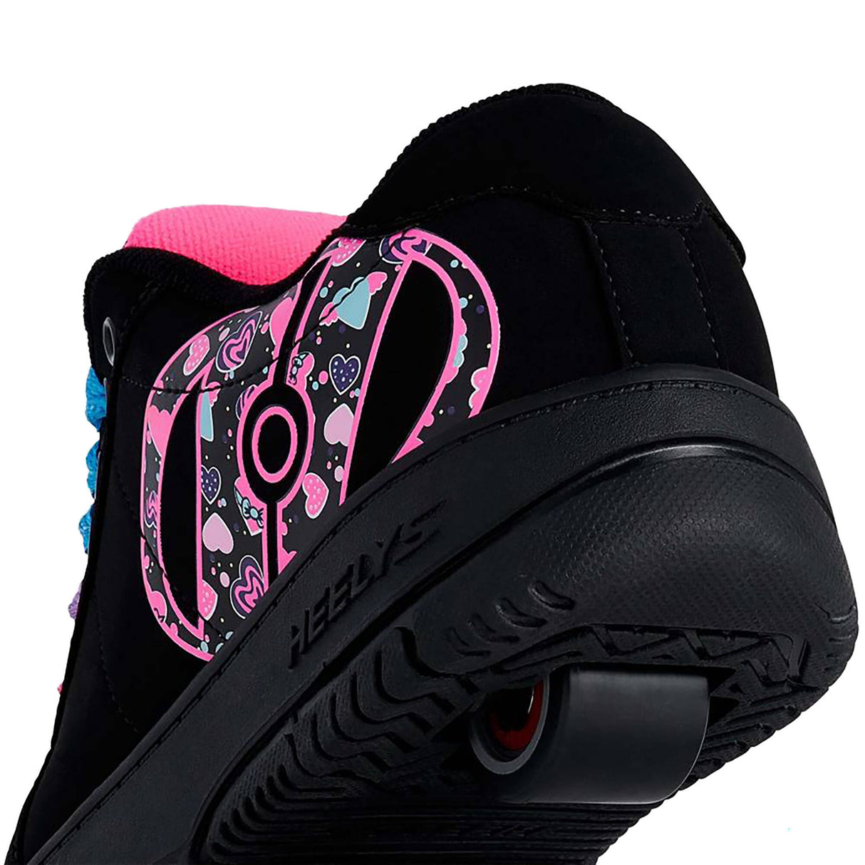 Heelys Kolect Prints - Black/Neon Pink/Multi