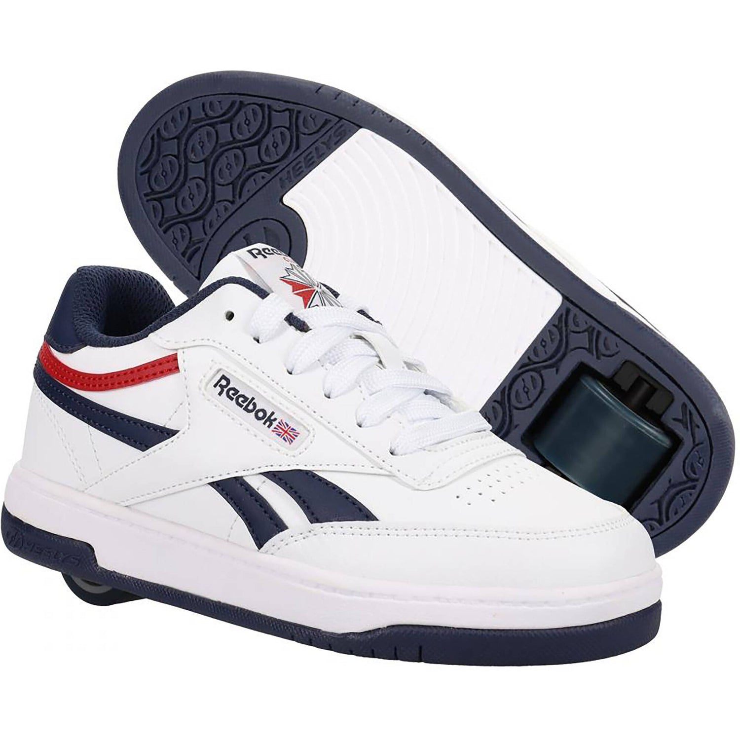 Heelys x Reebok Club C PU - White/Blue/Red
