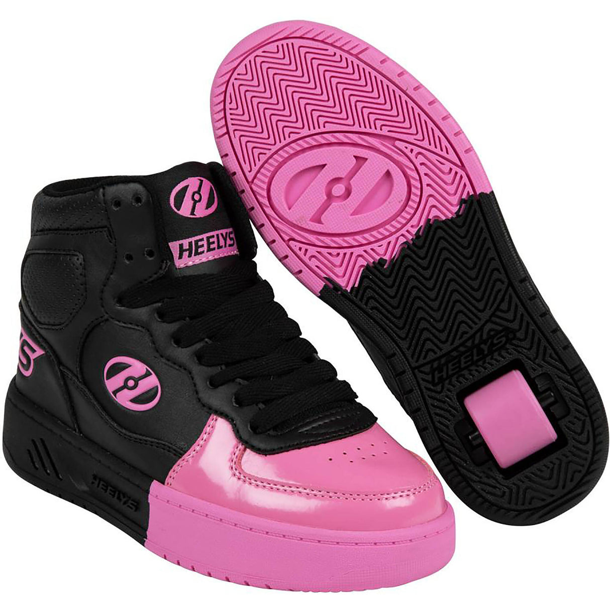 Heelys Rezerve EX Text - Black/Pink
