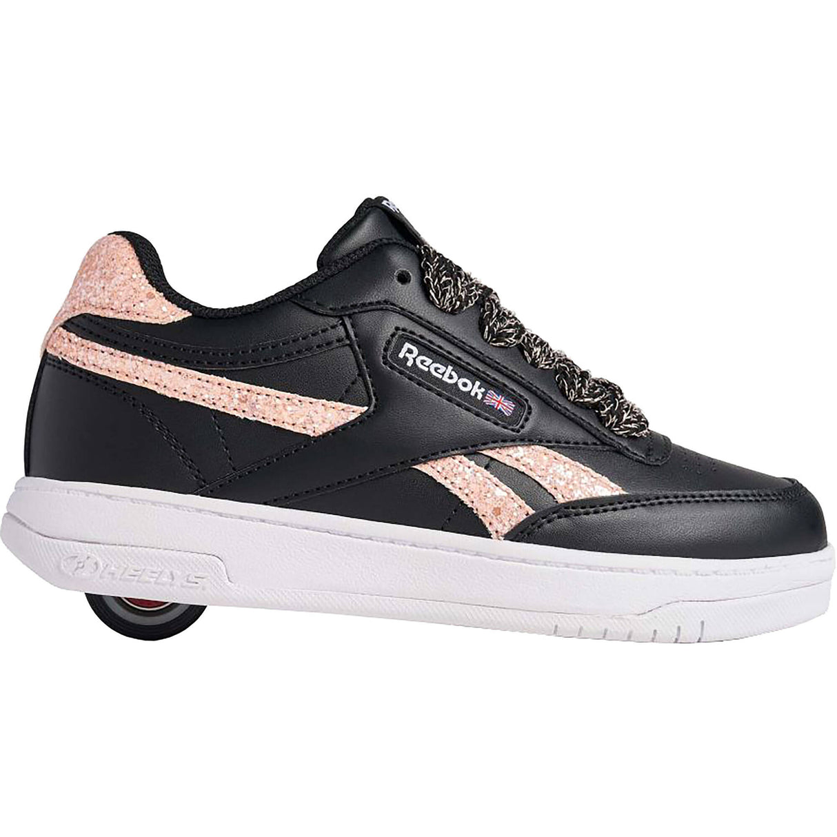 Heelys x Reebok Club C - Black/Rose Gold