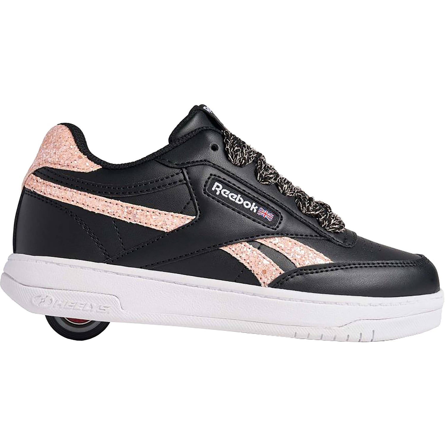 Heelys x Reebok Club C - Black/Rose Gold