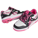 Heelys x Reebok BB4500 Low - Black/White/Pink