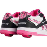 Heelys x Reebok BB4500 Low - Black/White/Pink