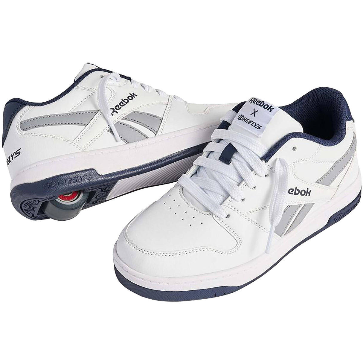 Heelys x Reebok BB4500 Low - White/Grey/Navy