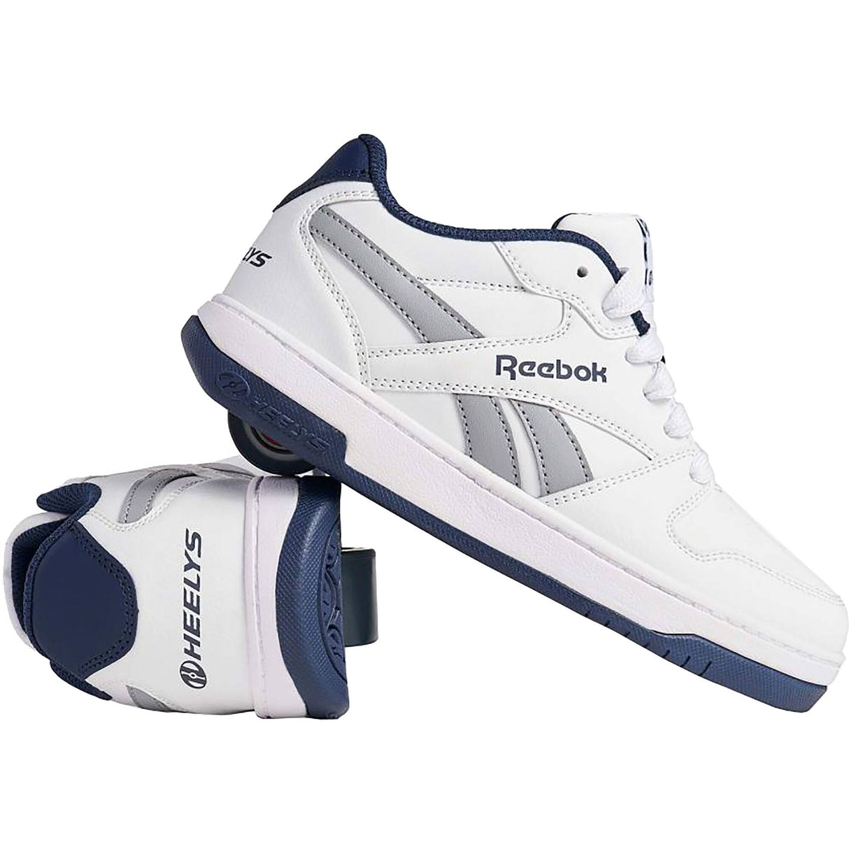 Heelys x Reebok BB4500 Low - White/Grey/Navy