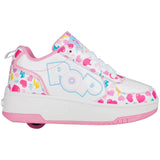 Heelys POP Strike - White/Light Pink/Heart