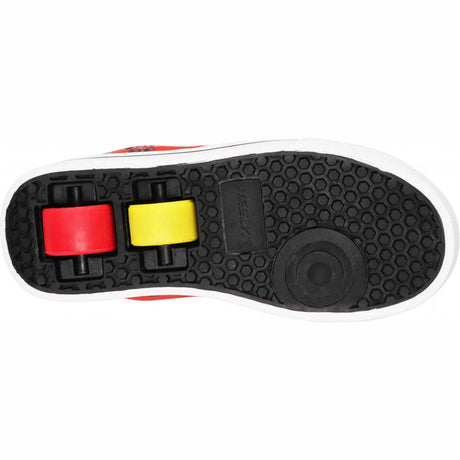 Heelys Snazzy X2 - Red/Black/White Burger Fry Nyl