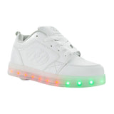 Heelys Premium 1 Lo Light Up - Triple White