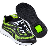Heelys Nitro - Black/Neon Yellow Repeat J12