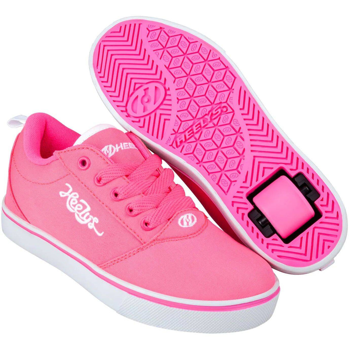 Heelys Pro 20 - Neon Pink/White