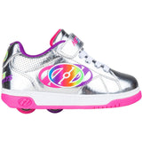 Heelys X2 Swerve - Silver/Multi Rainbow