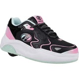 Heelys Mega Pro - Black/Pink/Blue