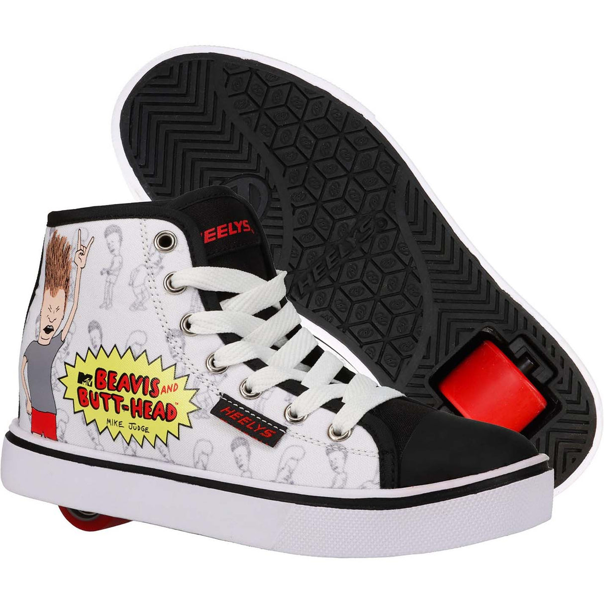 Heelys X MTV Beavis & Butthead Hustle - White/Black