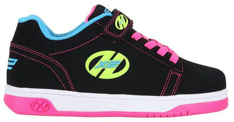 Heelys X2 Dual Up - Black/Neon/Multi