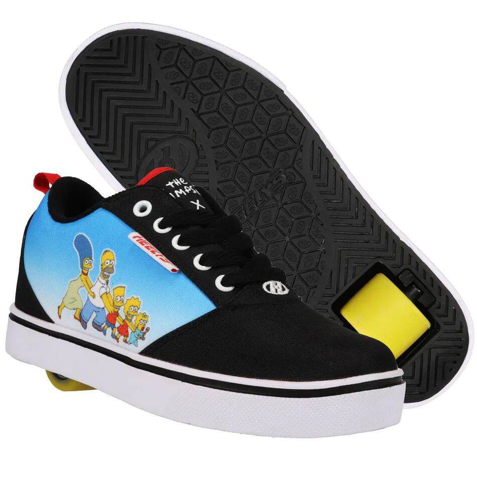 Heelys x Simpsons Pro 20 Prints - Black/Cyan/Multi