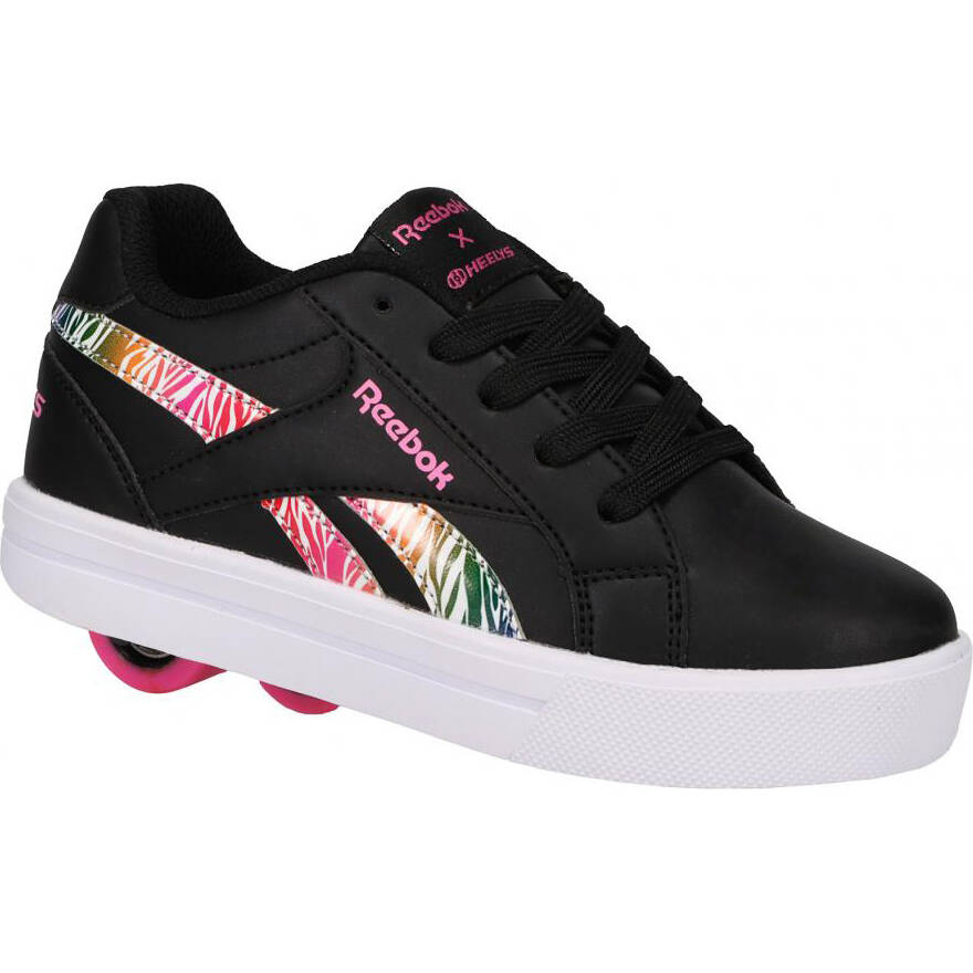 Heelys x Reebok Court PT X2 - Black/True Pink