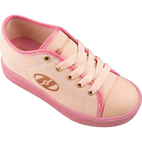 Heelys X2 Classic - Pink/Rose Gold Canvas