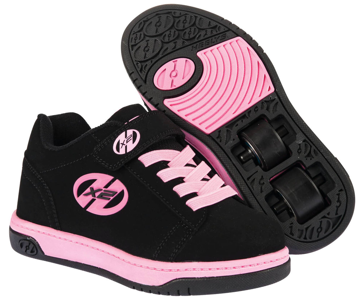 Heelys X2 Dual Up - Black/Pink