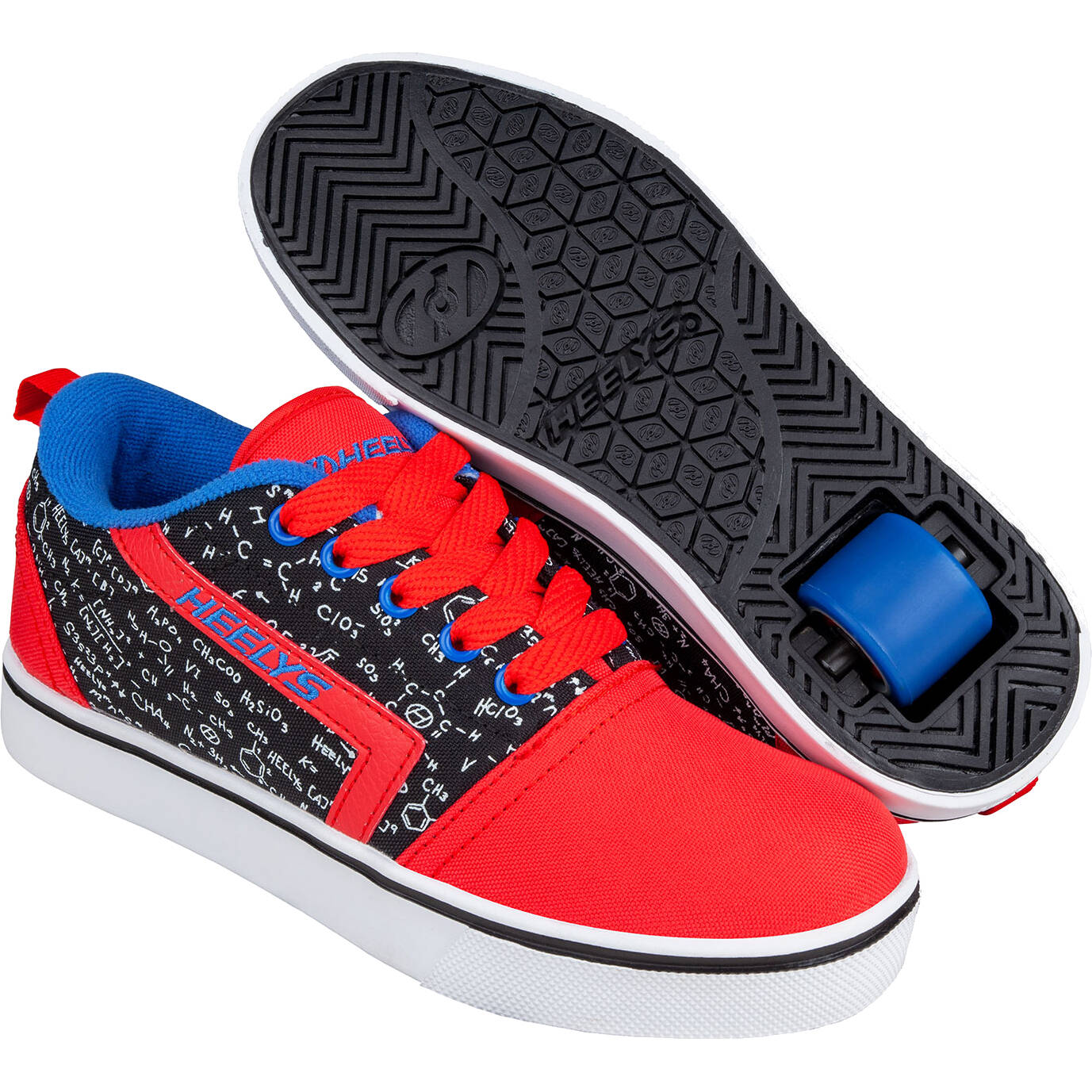 Heelys GR8 Pro Prints - Red/Black/Blue/Chemistry UK 4