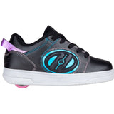 Heelys Voyager - Black/Pink/Rainbow Foil