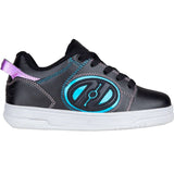 Heelys Voyager - Black/Pink/Rainbow Foil
