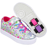 Heelys Snazzy X2 - Silver/Pink/Multi