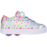 Heelys Snazzy X2 - Silver/Pink/Multi