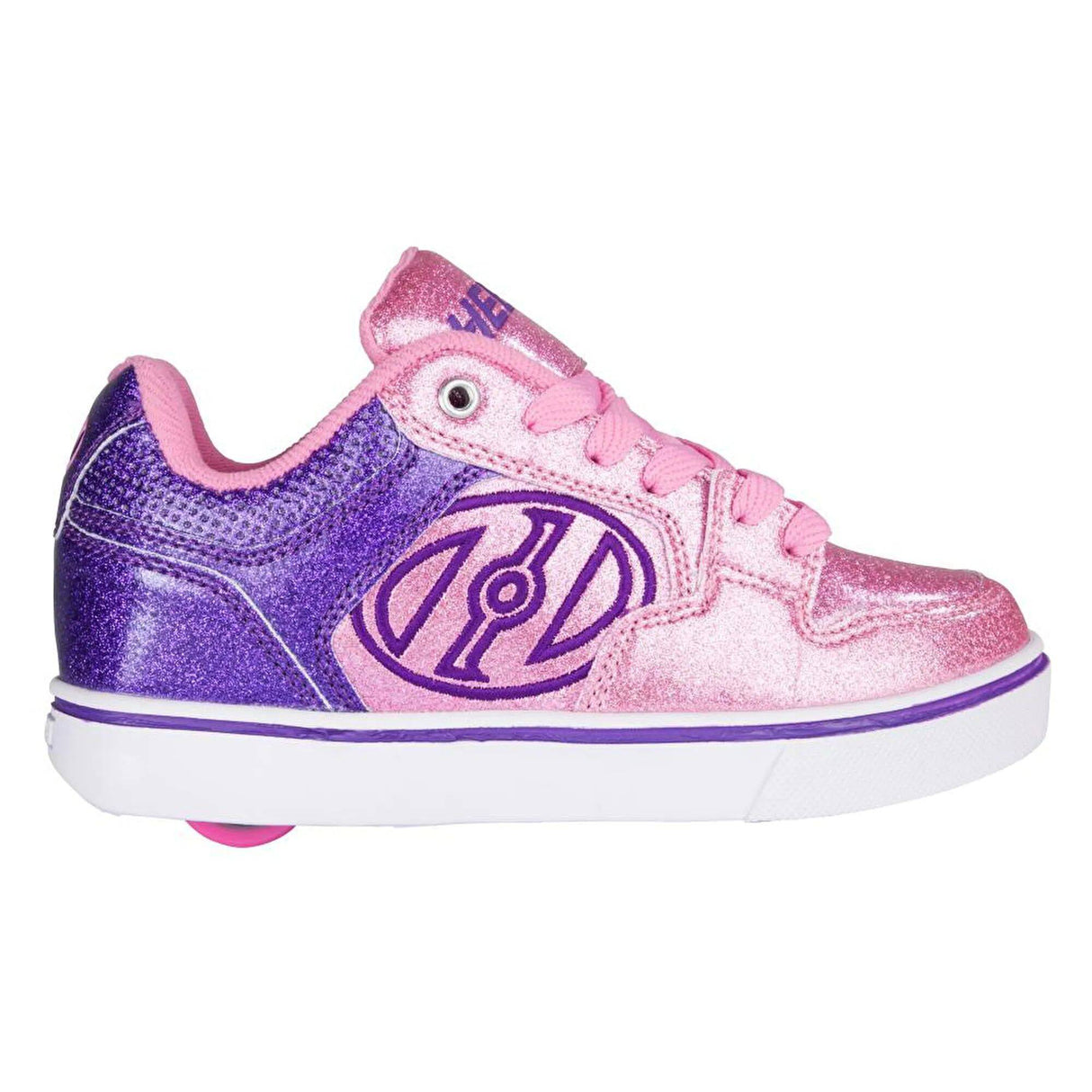 Heelys Motion Plus - Purple/Pink Glitter