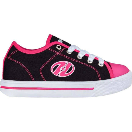 Heelys X2 Classic - Black/White/Hot Pink
