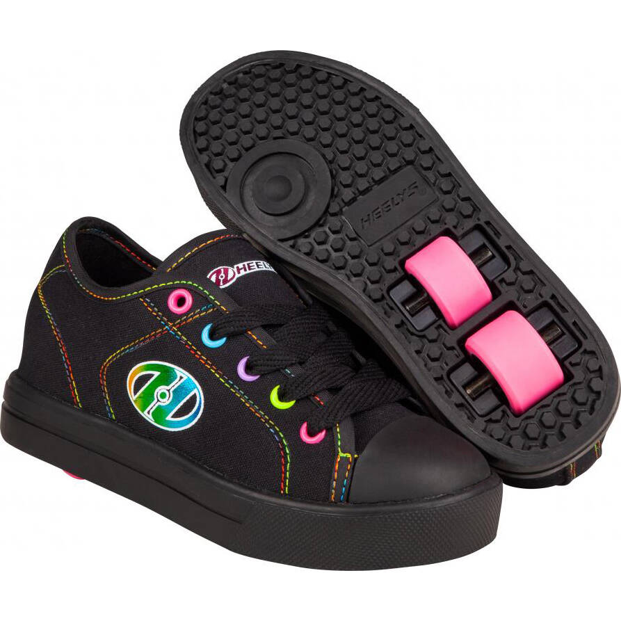 Heelys X2 Classic - Black/Rainbow