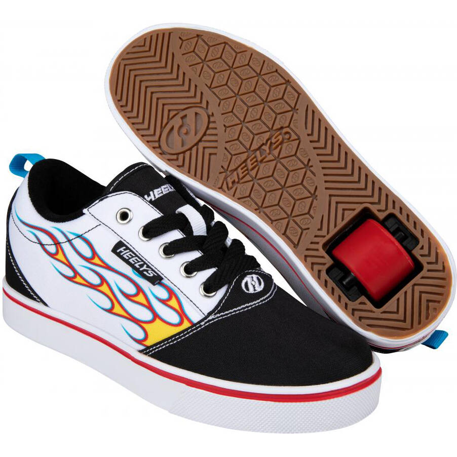 Heelys Pro 20 Prints - Black/White Flame