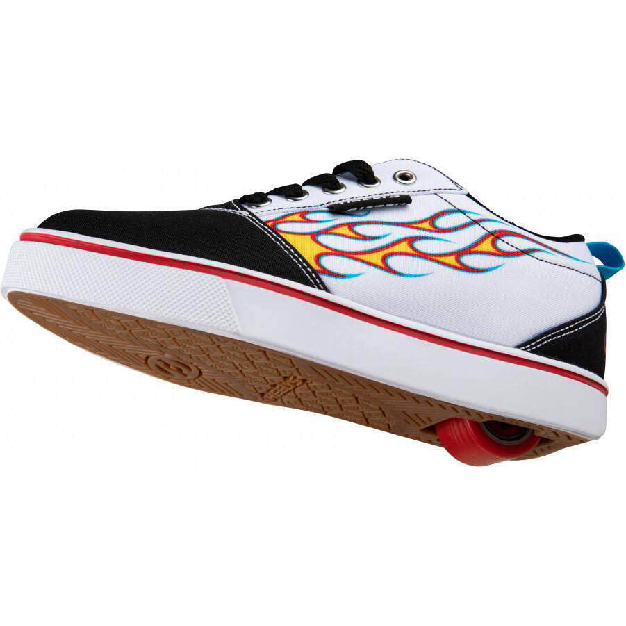 Heelys Pro 20 Prints - Black/White Flame