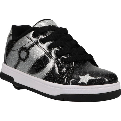 Heelys Split - Black/Silver/Glitter Stars