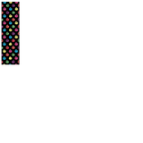 Hella Grip Sloth Dot Pro Scooter Grip Tape - Black Rainbow Sloths