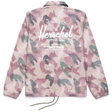 Herschel Classic Logo Voyage Coach Jacket - Brushstroke Camo/White