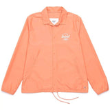 Herschel Classic Logo Voyage Coach Jacket - Carnelian/White
