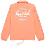 Herschel Classic Logo Voyage Coach Jacket - Carnelian/White