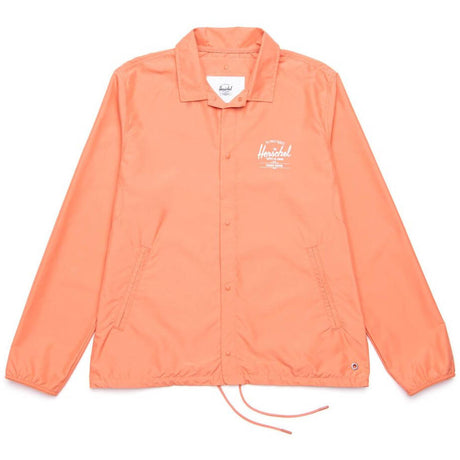Herschel Classic Logo Voyage Coach Jacket - Carnelian/White SML