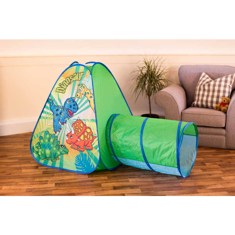 HGL Dino Pop-Up Tent & Tunnel
