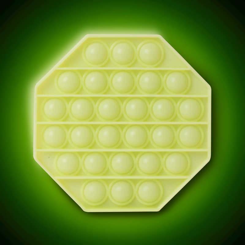 HGL Glow In The Dark Push Poppers Toy