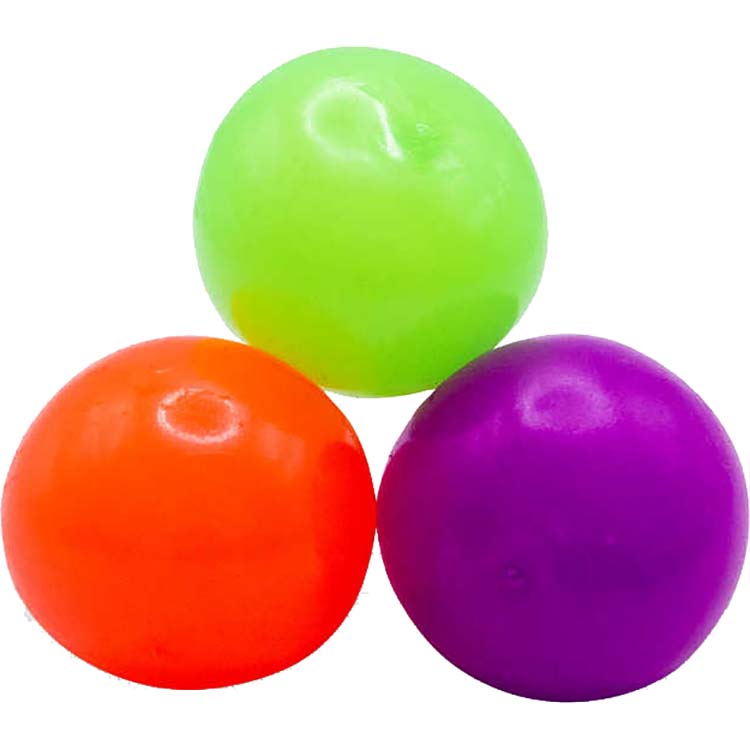 HGL Neon Squish Balls Glow in the Dark