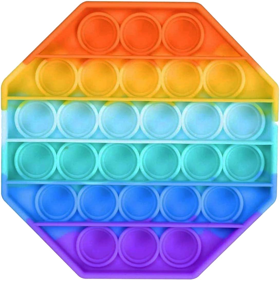 HGL Rainbow Push Poppers Toy